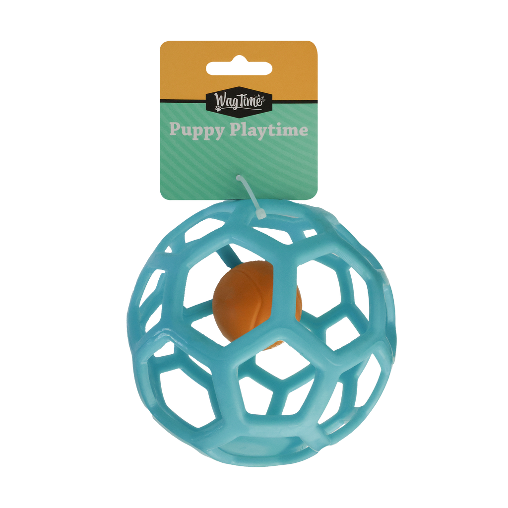 WagTime - Puppy Teaser Ball (14cm)