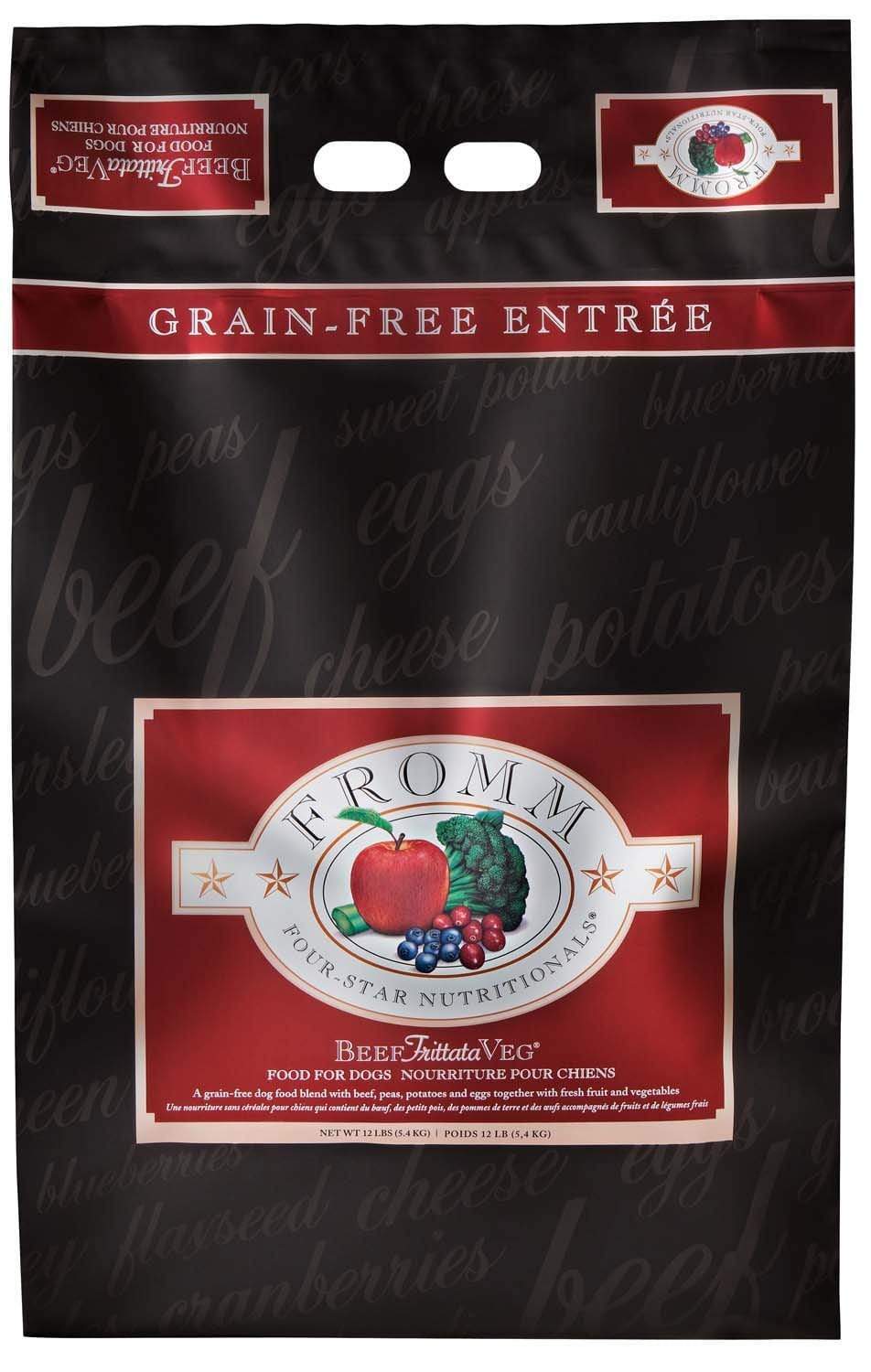 Fromm Four-Star Grain-Free Beef Frittata Veg Dry Dog Food