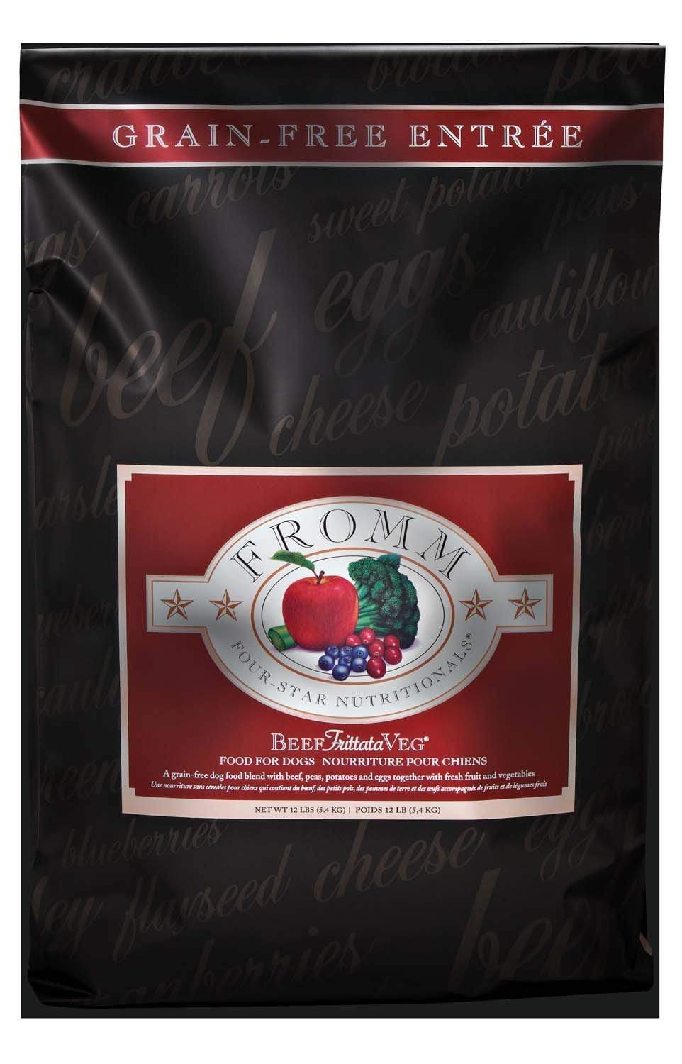 Fromm Four-Star Grain-Free Beef Frittata Veg Dry Dog Food