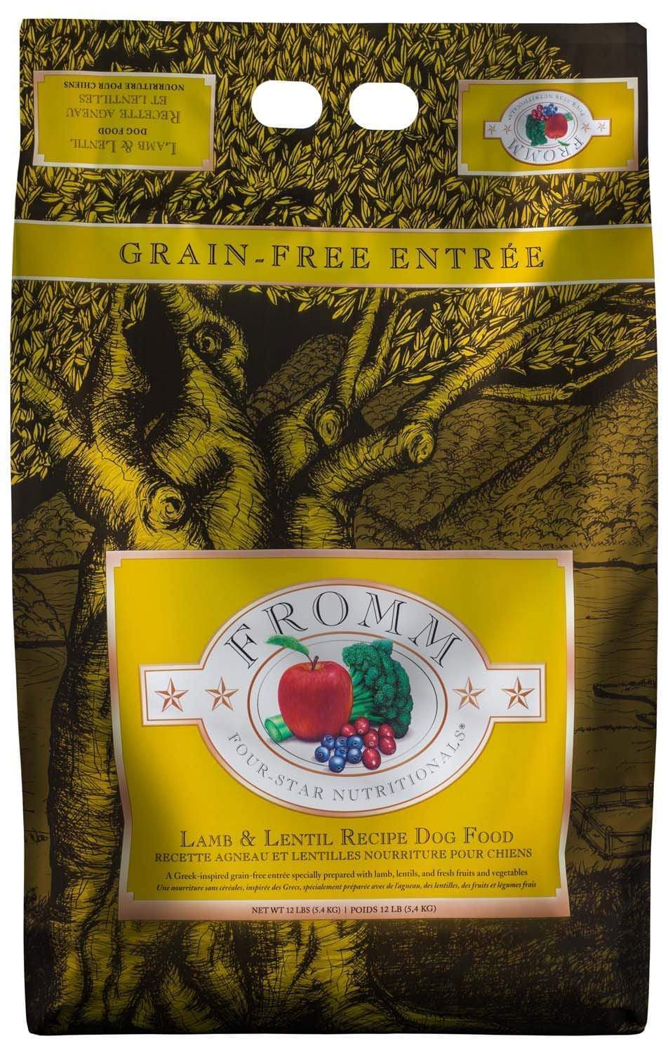 Fromm Four-Star Grain-Free Lamb & Lentil Dry Dog Food
