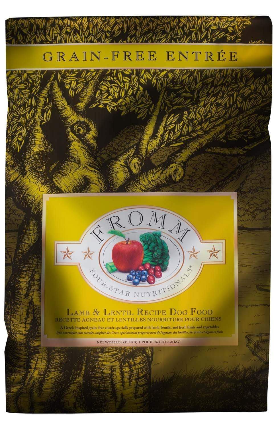 Fromm Four-Star Grain-Free Lamb & Lentil Dry Dog Food