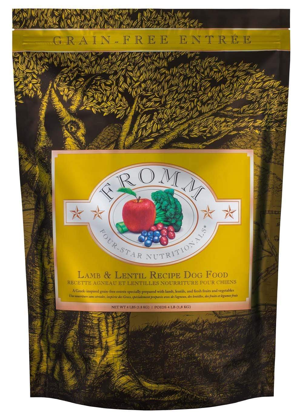 Fromm Four-Star Grain-Free Lamb & Lentil Dry Dog Food