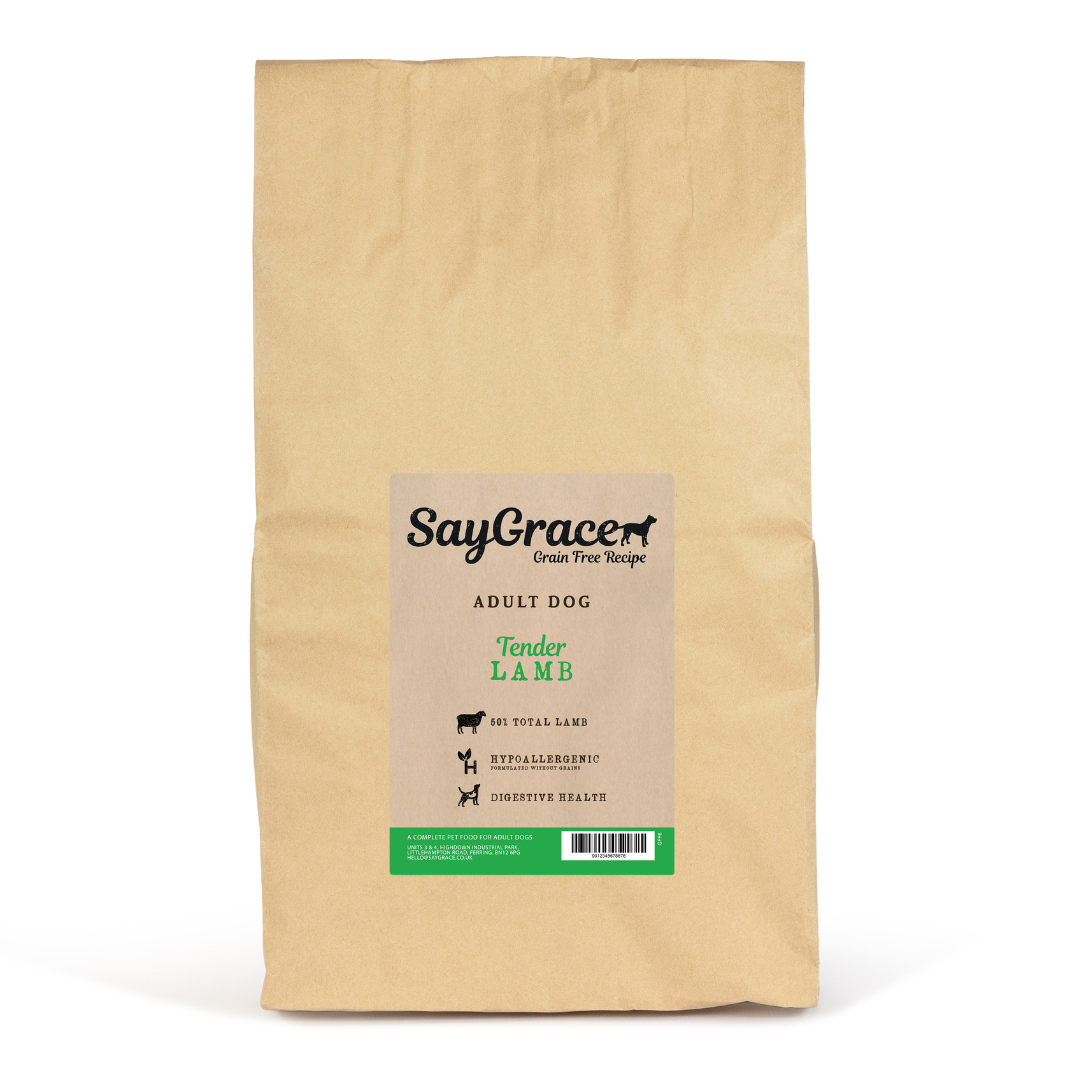 SayGrace Grain-Free Adult Tender Lamb Dry Dog Food